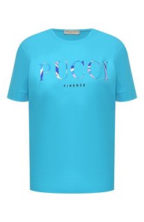 Хлопковая футболка Emilio Pucci