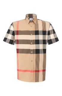 Хлопковая рубашка Burberry