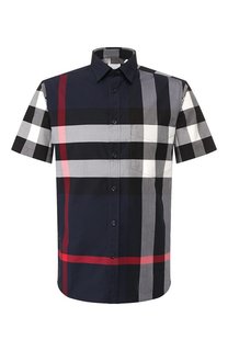 Хлопковая рубашка Burberry