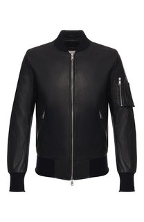Кожаный бомбер Giorgio Brato