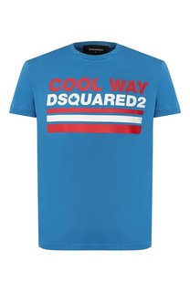 Хлопковая футболка Dsquared2