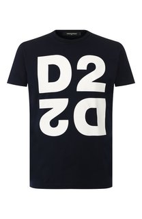 Хлопковая футболка Dsquared2