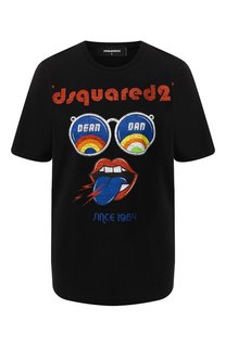 Хлопковая футболка Dsquared2