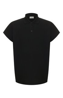 Хлопковое поло Saint Laurent