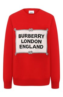 Шерстяной свитер Burberry