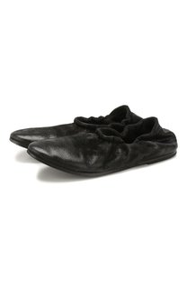 Кожаные балетки Marsell