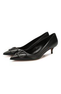 Кожаные туфли Valentino Garavani VLOGO Valentino