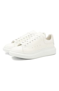 Кожаные кеды Alexander McQueen