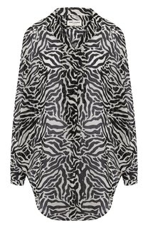 Шерстяная рубашка Saint Laurent