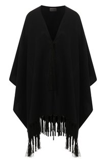 Кашемировое пончо Saint Laurent