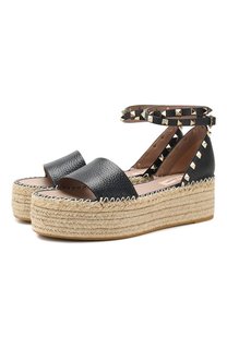 Кожаные босоножки Valentino Garavani Rockstud Valentino