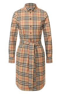 Хлопковое платье Burberry