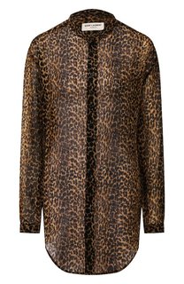 Шерстяная рубашка Saint Laurent