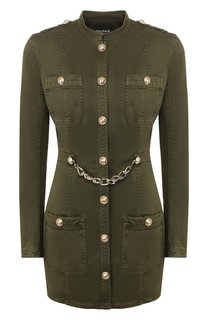 Джинсовое платье Balmain