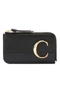 Кожаный футляр для кредитных карт Chloé