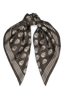 Шелковый платок Alexander McQueen