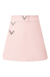 Шорты из смеси шерсти и шелка Valentino