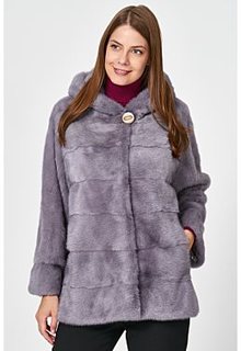 Короткая норковая шуба Flaumfeder