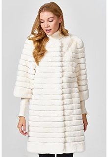 Шуба из меха кролика Virtuale Fur Collection