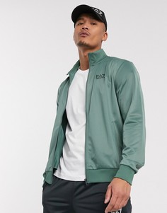 Спортивный костюм с логотипом Armani EA7 Visibility-Зеленый