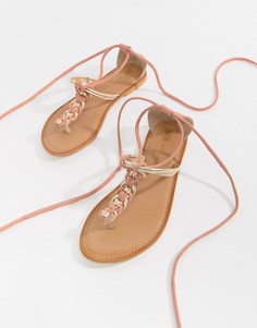Плетеные сандалии ASOS DESIGN Fenton-Мульти