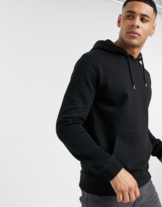 Худи черного цвета ASOS DESIGN-Черный