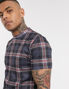 Футболка в клетку ASOS DESIGN-Мульти
