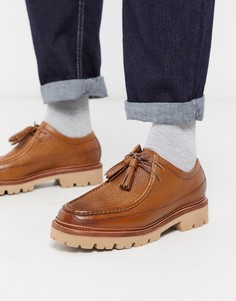 Светло-коричневые кожаные дезерты Grenson-Светло-коричневый