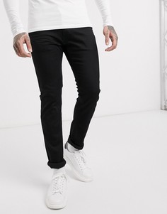 Черные эластичные джинсы скинни Replay-Черный
