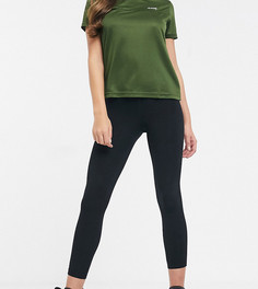 Хлопковые леггинсы ASOS 4505 Petite-Черный