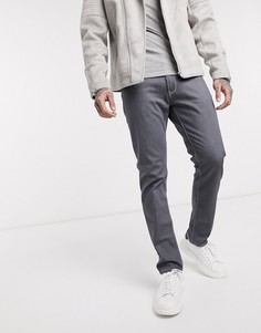 Серые узкие джинсы Emporio Armani J06-Серый