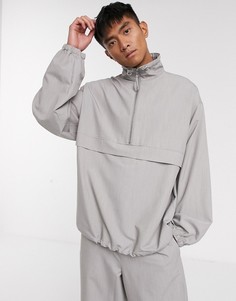 Серый спортивный топ от комплекта ASOS WHITE