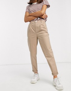Брюки чинос ASOS DESIGN-Бежевый
