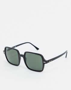 Квадратные солнцезащитные очки черного цвета Ray-Ban 0RB1973-Черный