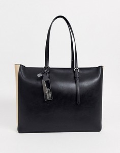 Черная сумка-шоппер Calvin Klein-Черный