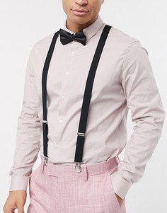 Набор с галстуком-бабочкой ASOS DESIGN-Черный