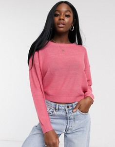 Розовый джемпер с круглым вырезом Brave Soul