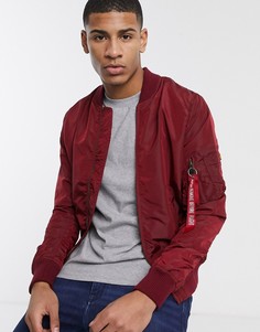 Нейлоновая куртка с карманом MA-1 от Alpha Industries-Красный