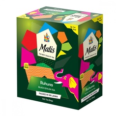 Чай Matis "Рухуна", черный, 100 пакетиков