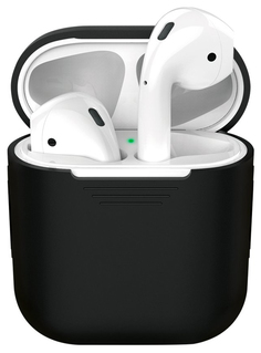 Deppa Чехол AirPods black