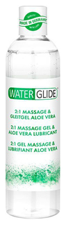 Гель-смазка Waterglide 2-в-1 Massage Lubricant aloe vera 300 мл