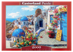 Пазл Castorland Весна в Санторини, 2000 элементов