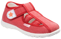 Сандалии EcoTex текстильные для девочки 3-206TF р.29