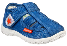 Сандалии EcoTex текстильные для мальчика 3-201TF р. 23