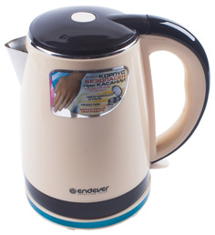 Чайник электрический Endever KR-240S Beige/Black