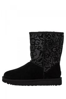 Полусапоги женские UGG Australia 1107035 черные 6 INT