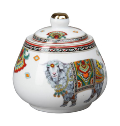 Сахарница Rosenberg 8586 Белый, красный, желтый, зеленый