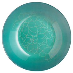 Тарелка суповая Luminarc Fleurs De Bach L8284 Зеленый