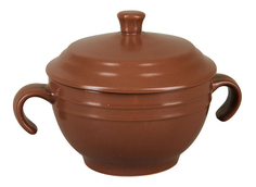 Супница с крышкой (коричневая) Rosenberg