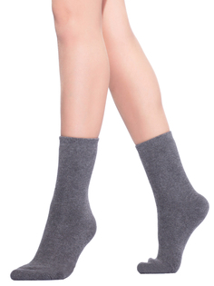 Носки женские Hobby Line серые 36-40